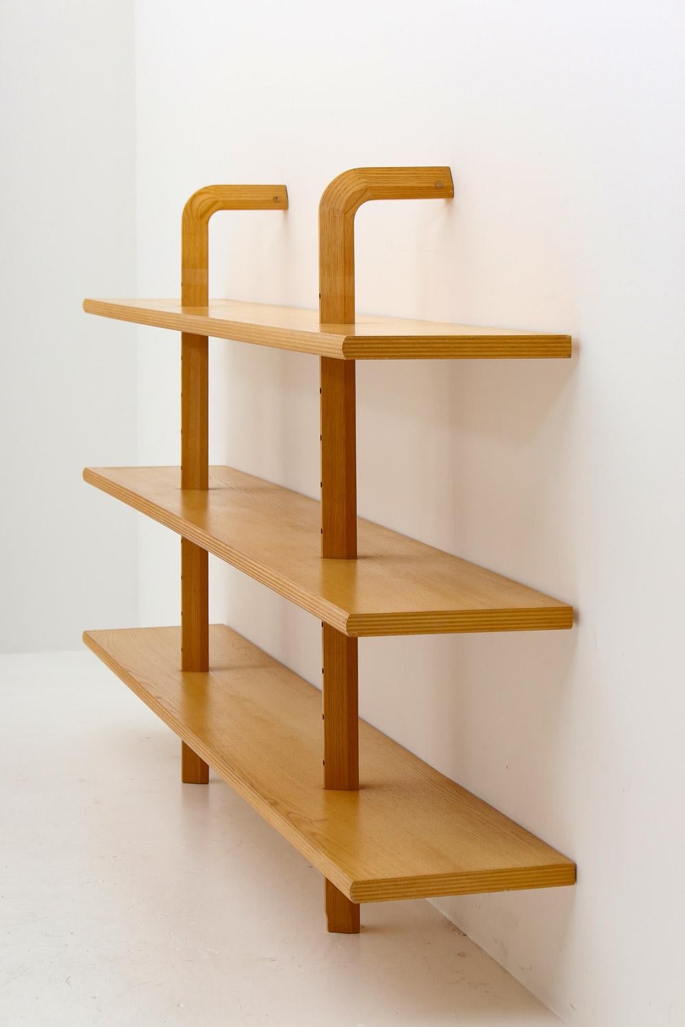 scandinavian wall shelves