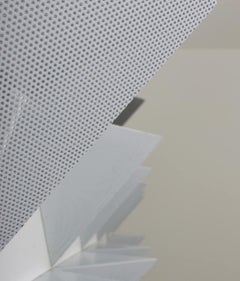 Skandinavische Regalgarnitur aus perforiertem Metall von Folke Jansson, 1980er Jahre