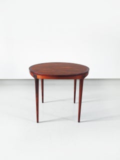 Scandinavian Side Table in Rosewood by Haug Snekkeri, Bruksbo Norway, 1960s