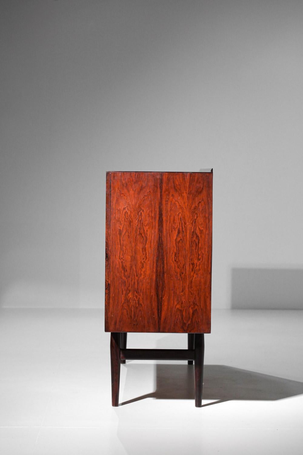 Scandinavian Sideboard by Danish Designer Arne Vodder for Sibast Solid Wood For Sale 1