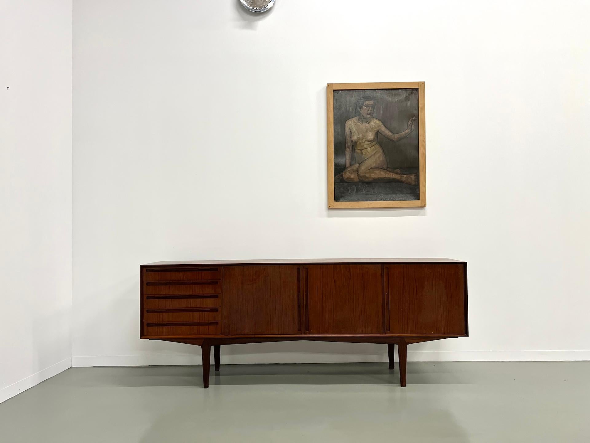 Français Buffet scandinave des années 70 en vente