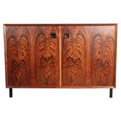 Scandinavian sideboard or small buffet in rosewood by Erik Brouer 1960.
