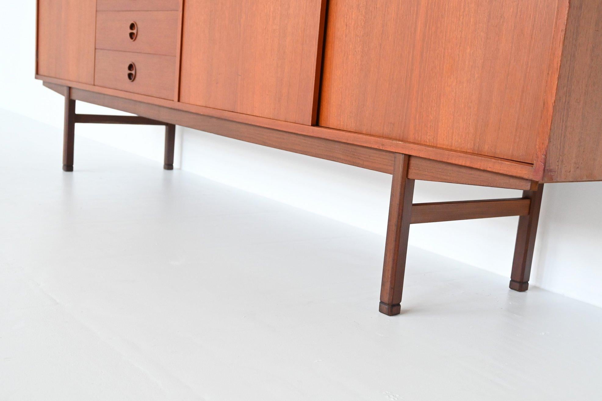 Scandinavian Sideboard Teak Wood Denmark 1960 7