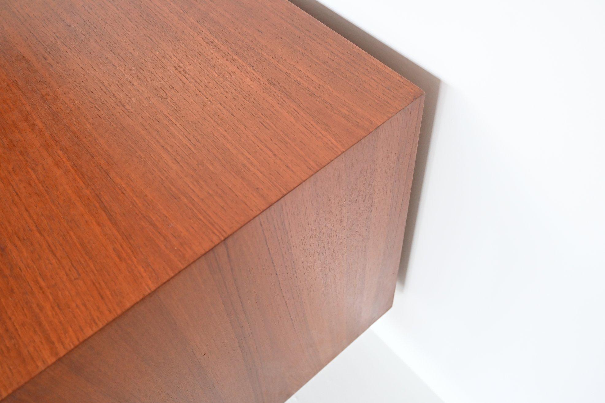 Scandinavian Sideboard Teak Wood Denmark 1960 9