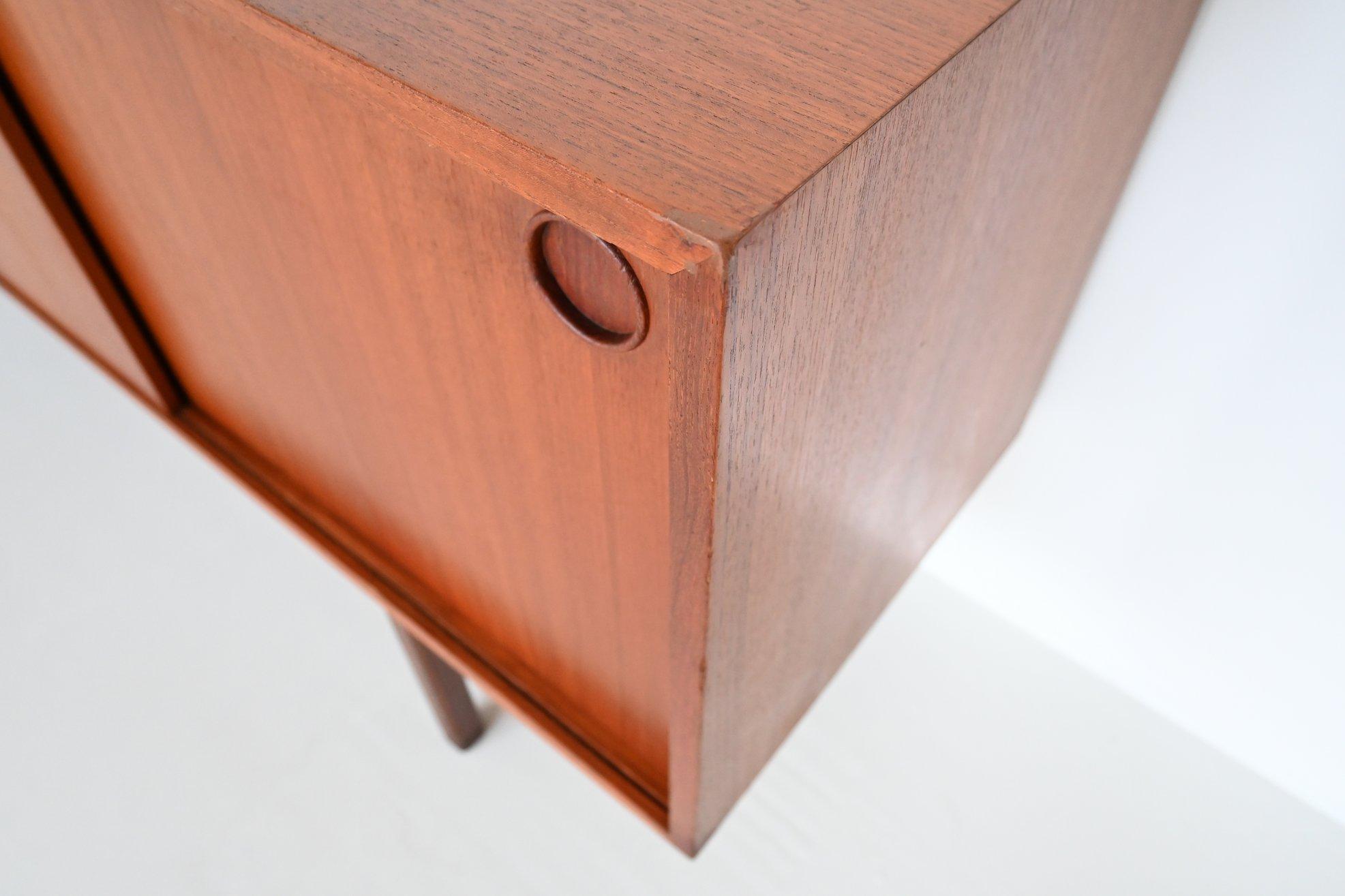 Scandinavian Sideboard Teak Wood Denmark 1960 14
