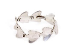 Scandinavian Silver Bracelet by Bent Knudsen, 1960s