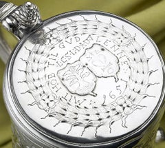 Scandinavian Silver Tankard, 1650