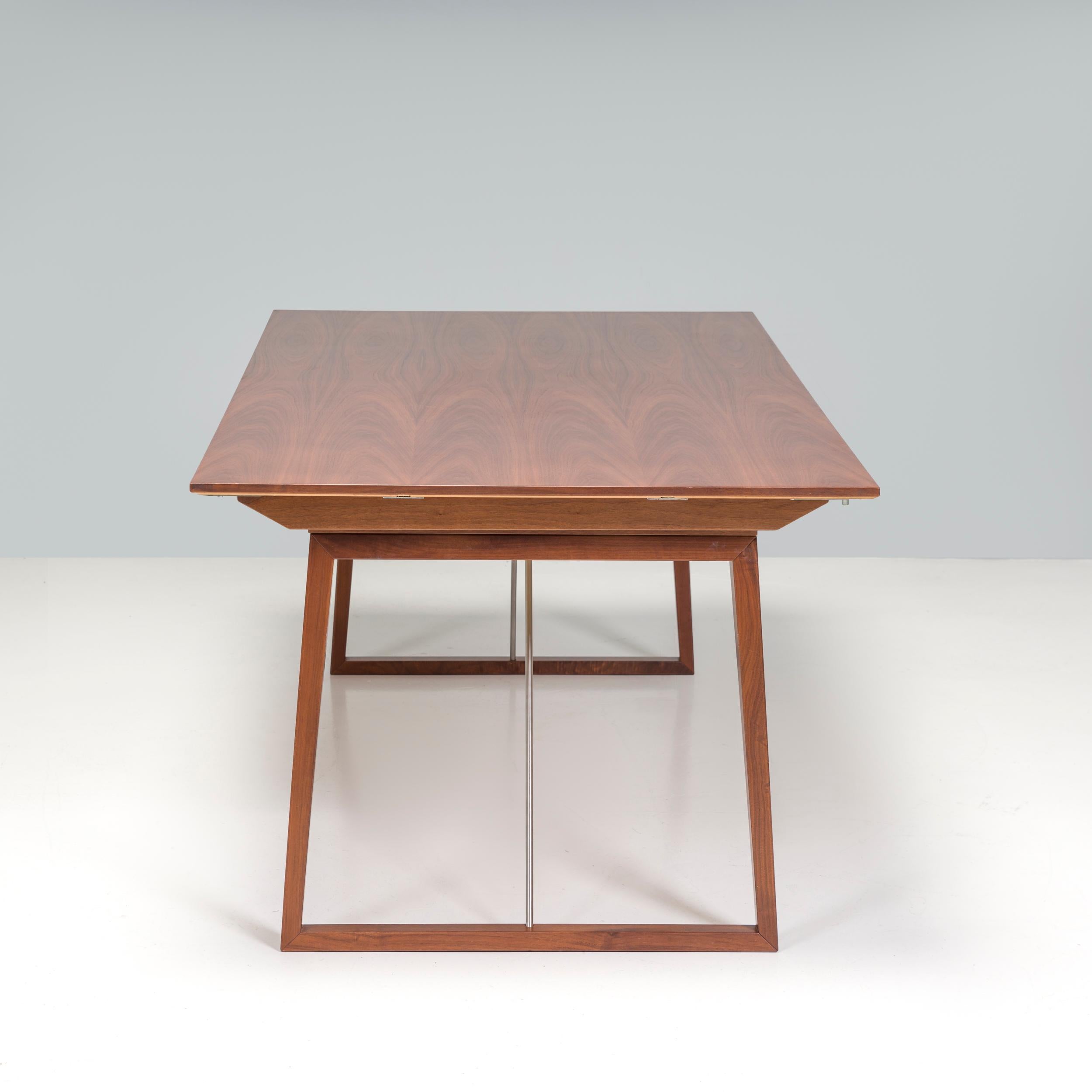 Scandinavian Skovby 38 Wooden Extending Dining Table In Excellent Condition For Sale In London, GB