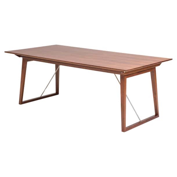 Scandinavian Skovby 38 Wooden Extending Dining Table For Sale at 1stDibs