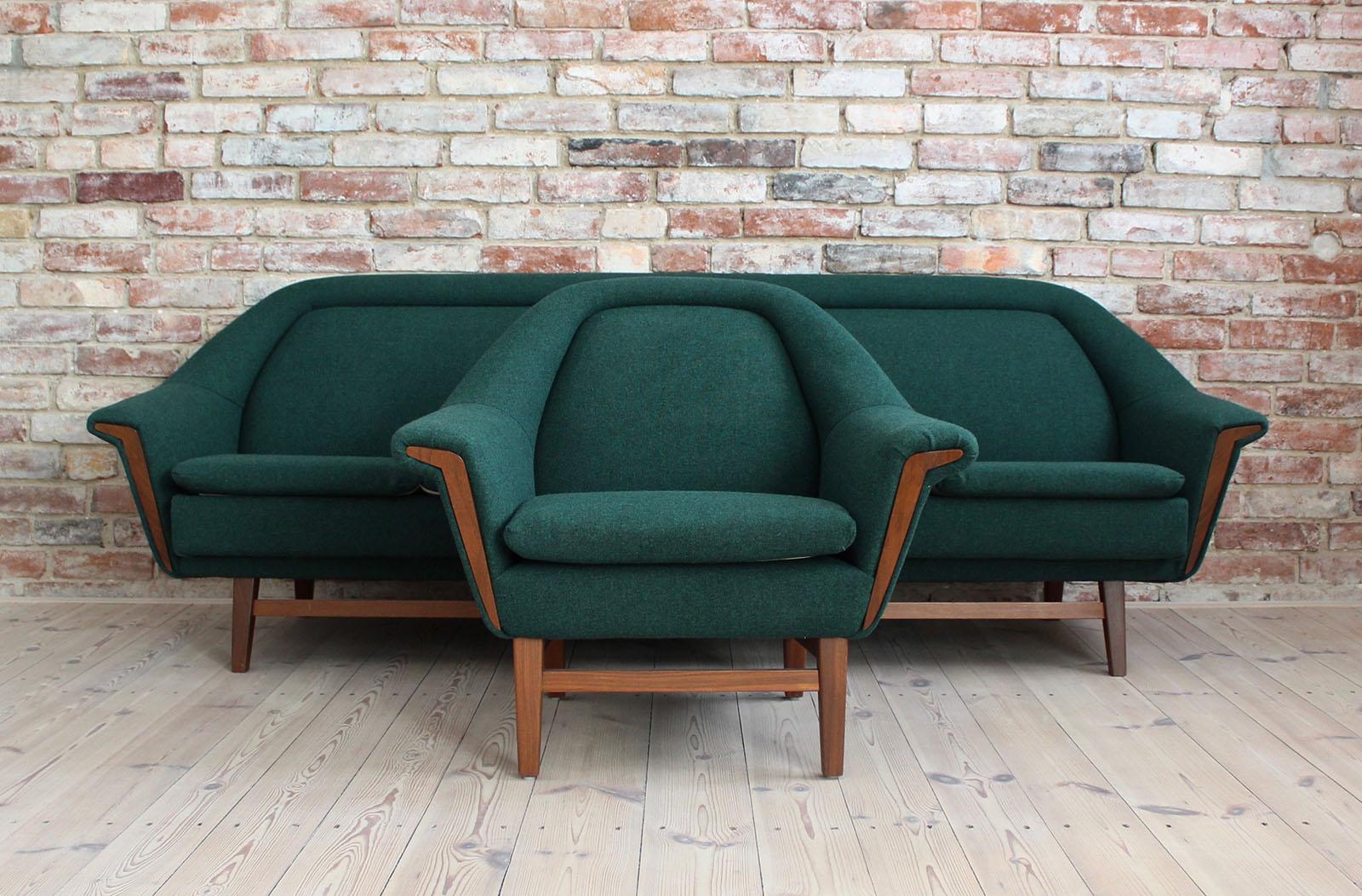 scandinavian sofa set