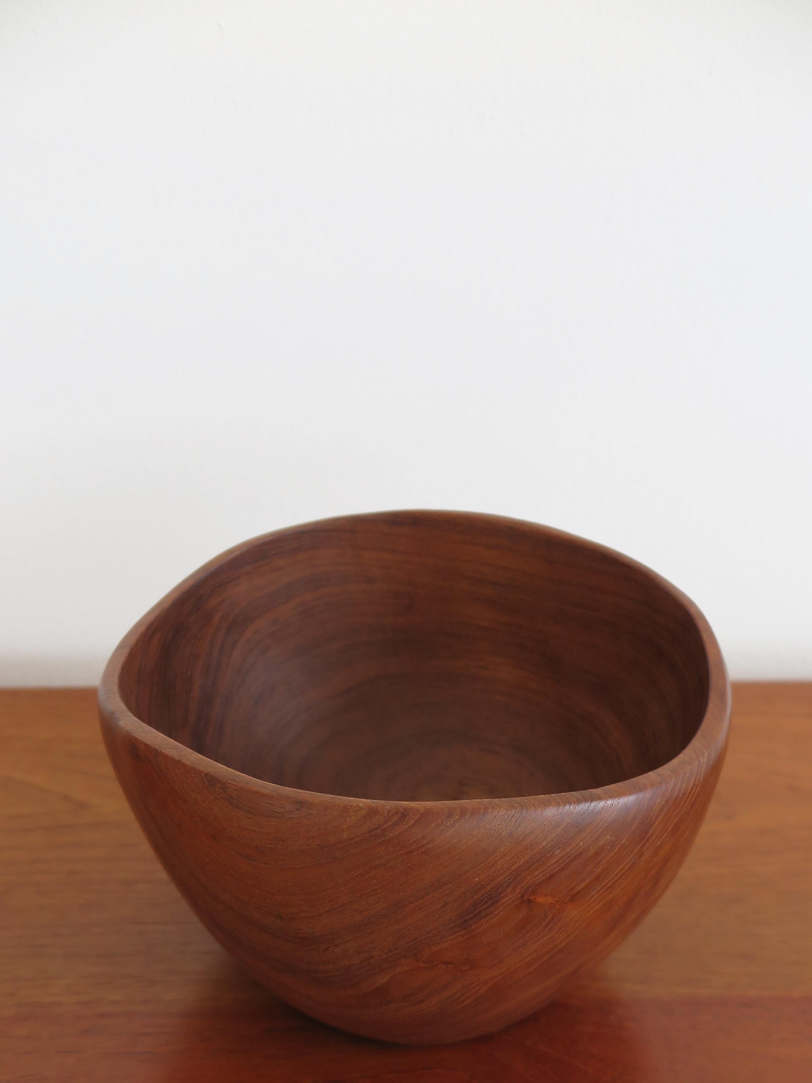 large wooden bowl centerpiece