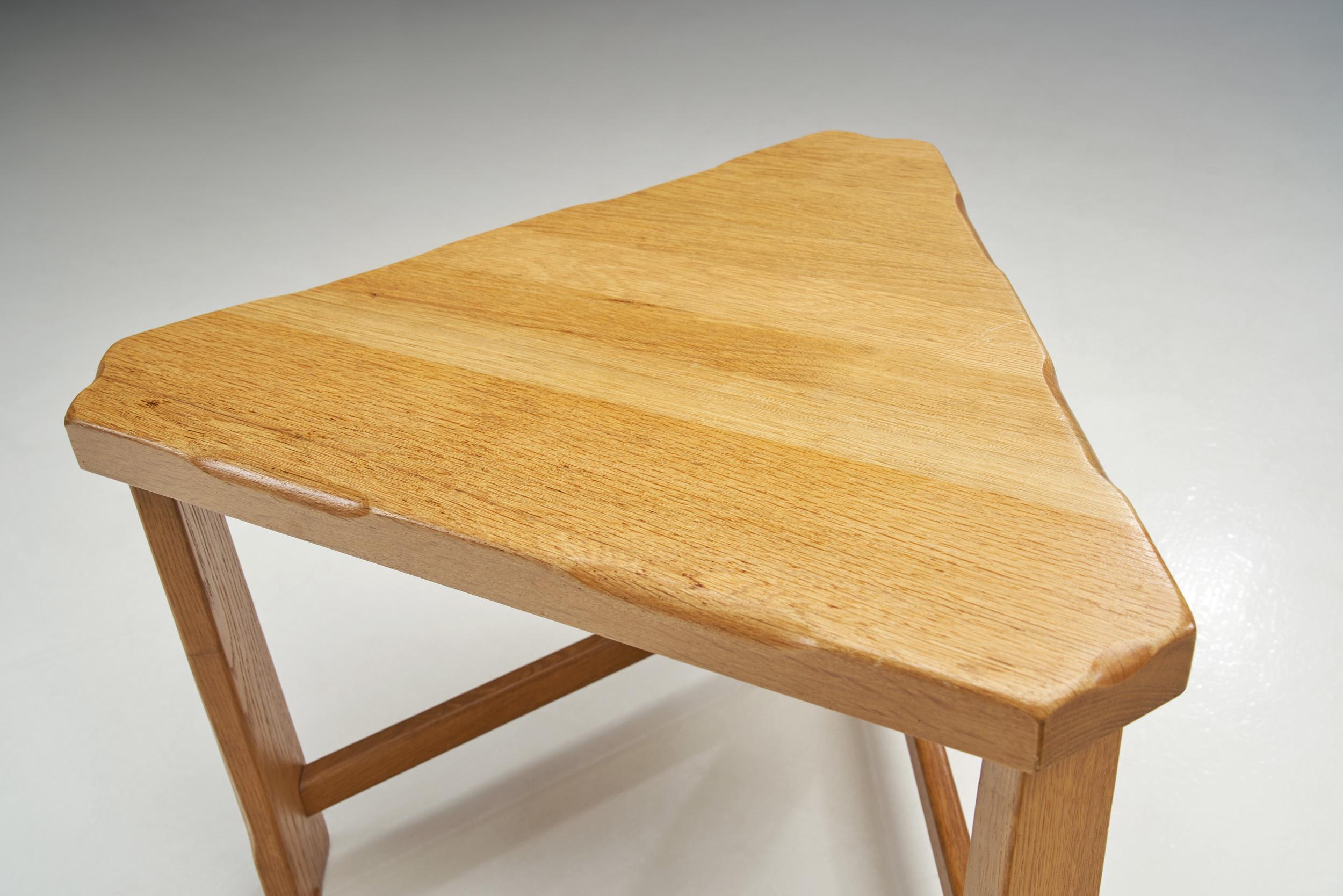Scandinavian Solid Wood Nesting Tables, Scandinavia ca 1970s For Sale 5