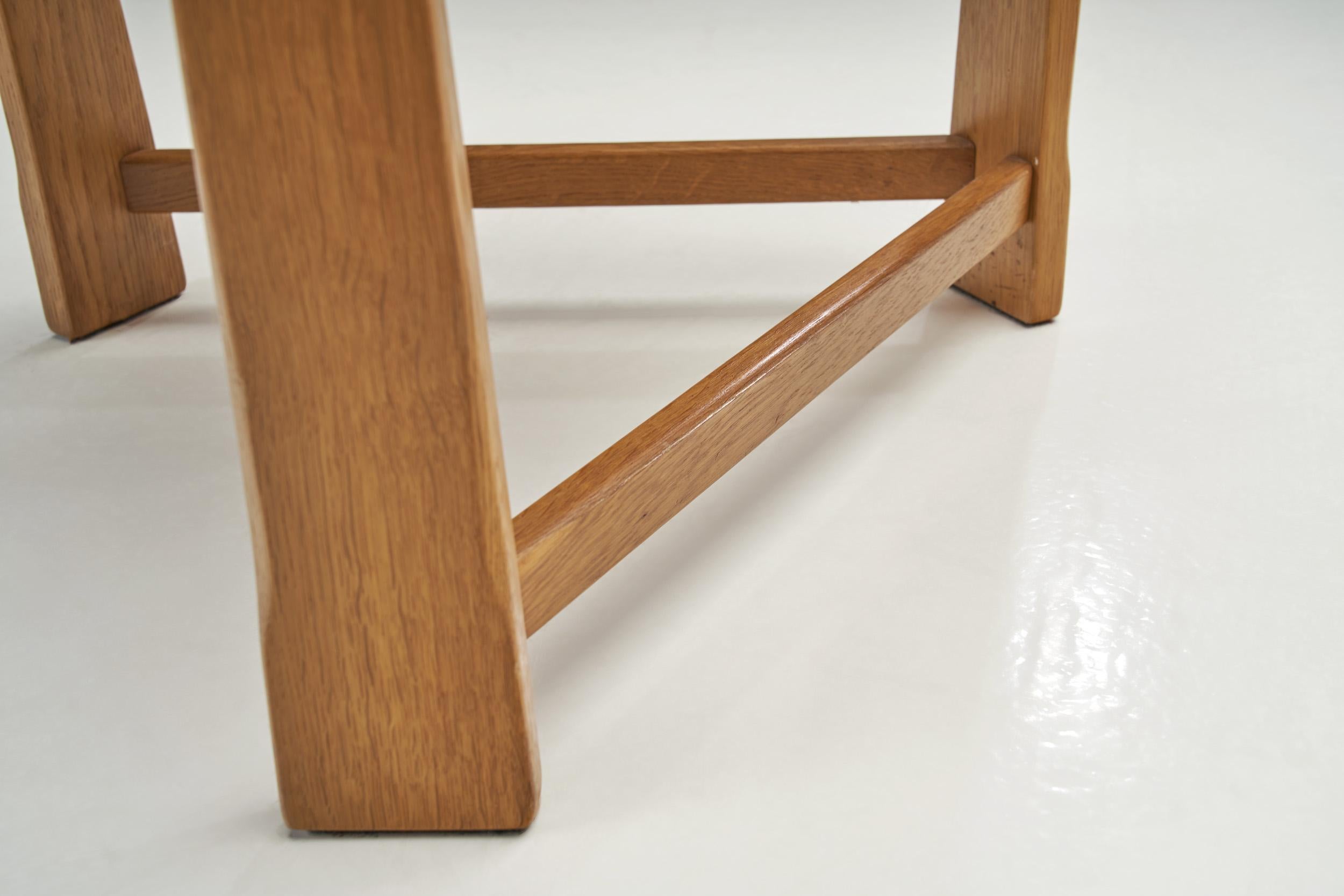 Scandinavian Solid Wood Nesting Tables, Scandinavia ca 1970s For Sale 9