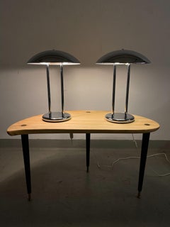 Scandinavian Space Ace Style Pair of Table Lamps Ikea, Sweden, 1980s
