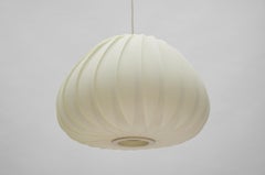 Scandinavian Space Age Slat Lamp, 1960s