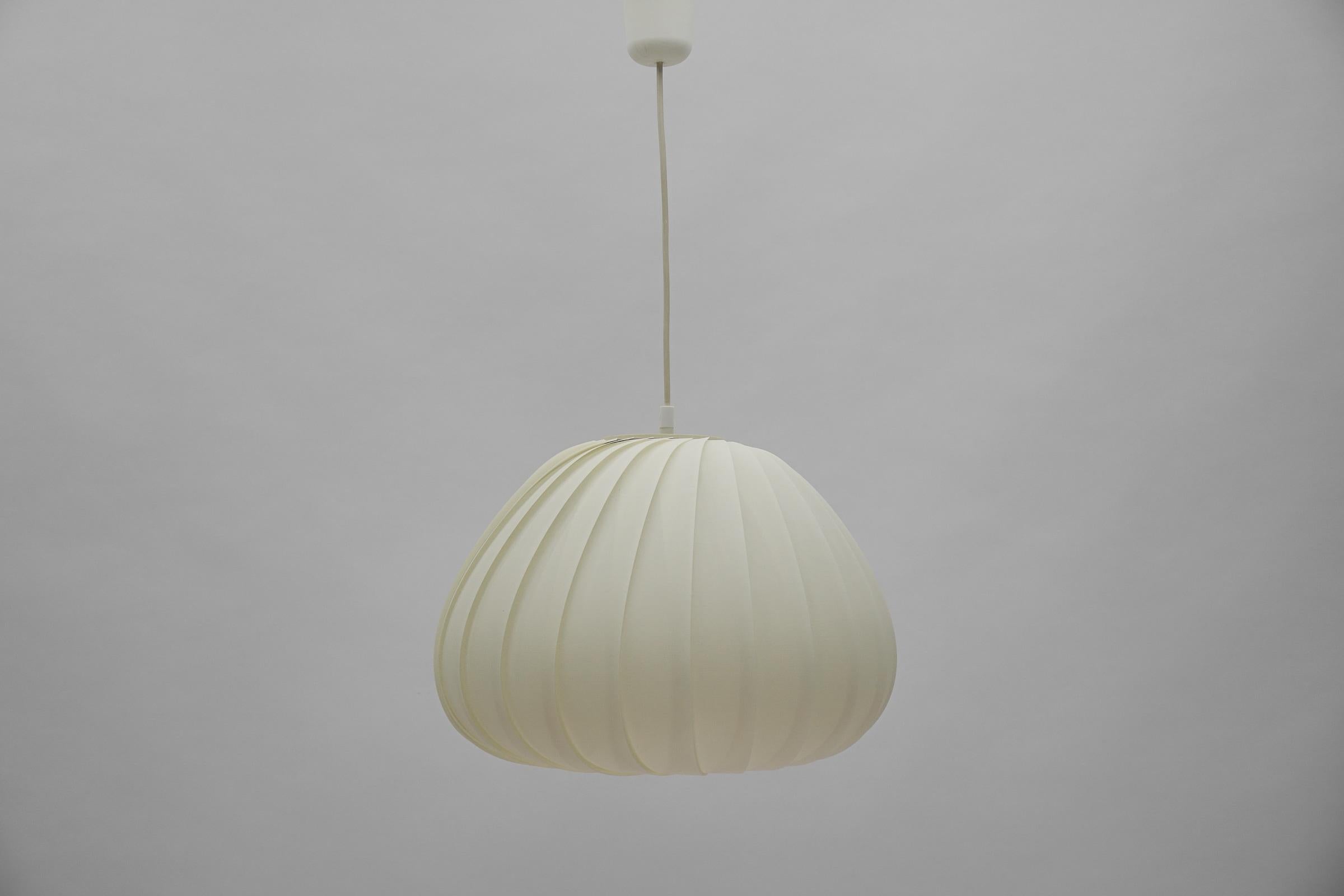 Plastic Scandinavian Space Age Slat Lamp, 1960s For Sale