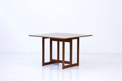 Scandinavian Square Coffee Table in Mahogany by Karl Andersson & Söner, 1960s