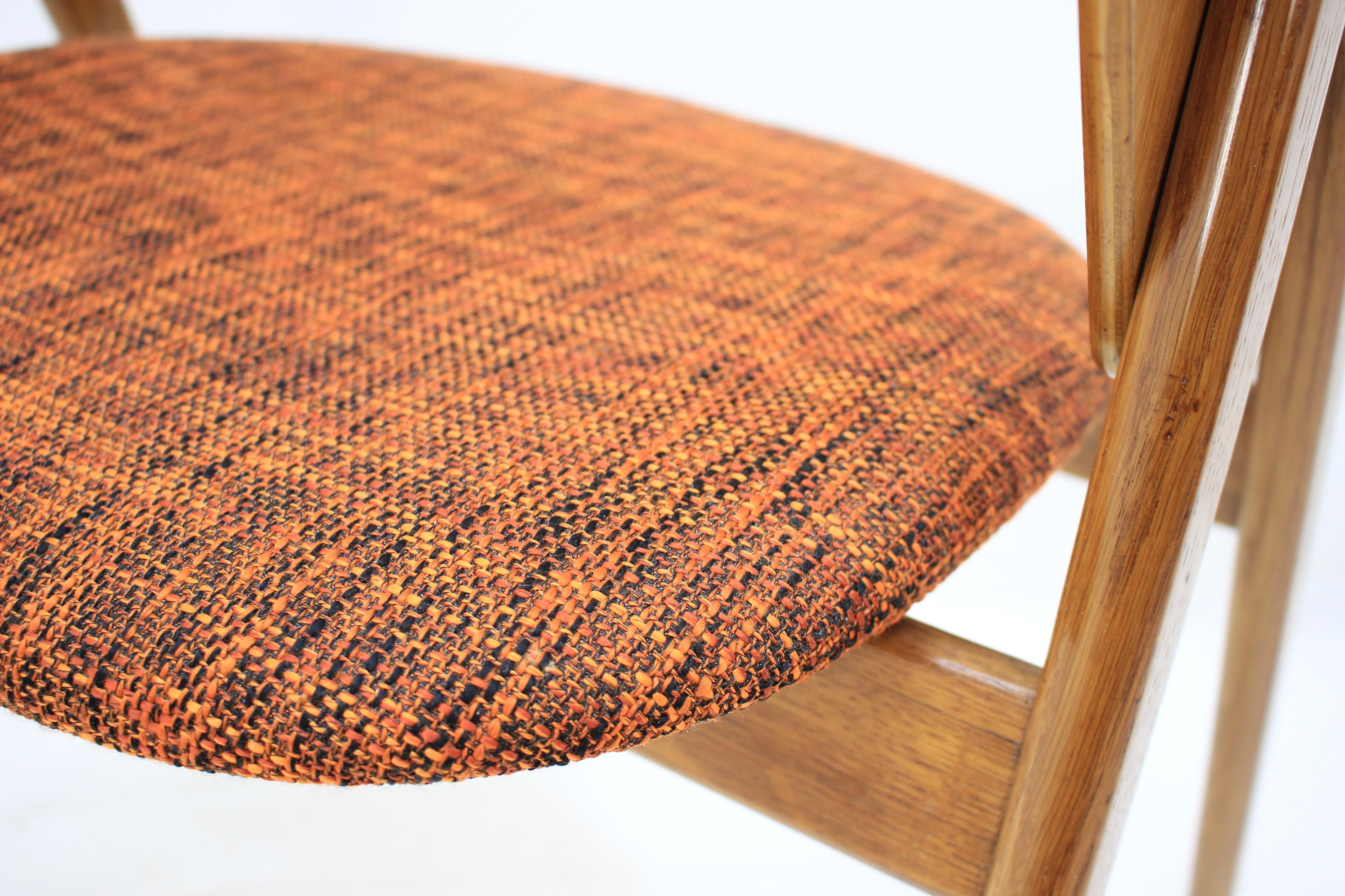 Upholstery Scandinavian Style Armchair/Chair, 1960s