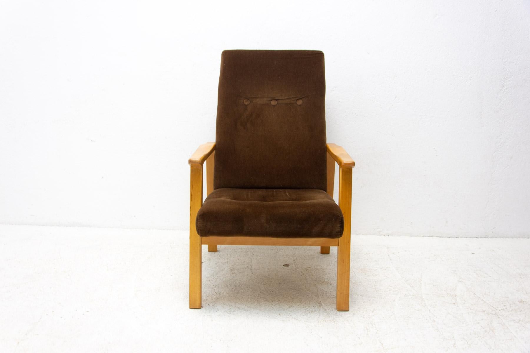  Sessel im skandinavischen Stil, 1980er Jahre, 3er-Set im Angebot 1