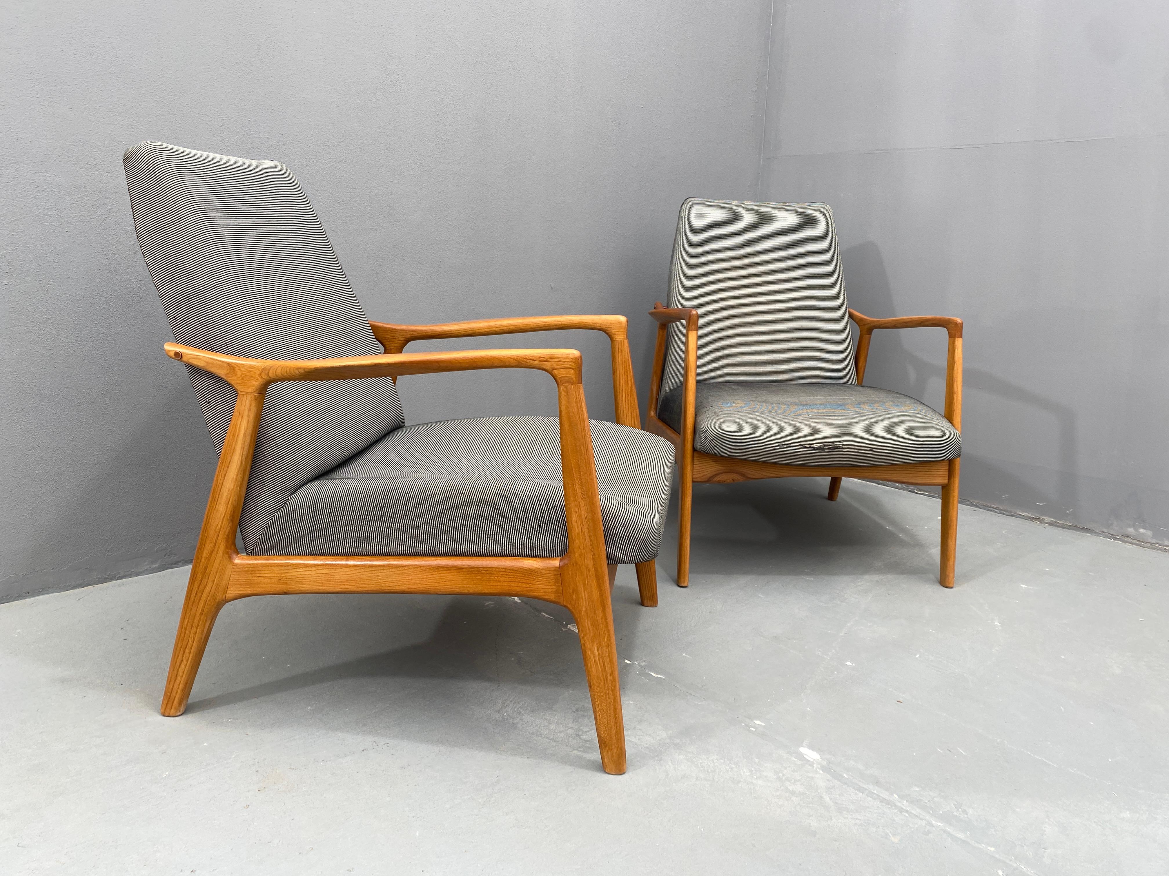 Sillones de estilo escandinavo de Sedláček y Vyčítal para Krasna JIzba, juego de 2 Art Decó en venta