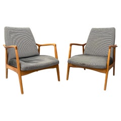 Fauteuils de style scandinave par Sedláček et Vyčítal pour Krasna JIzba, ensemble de 2.