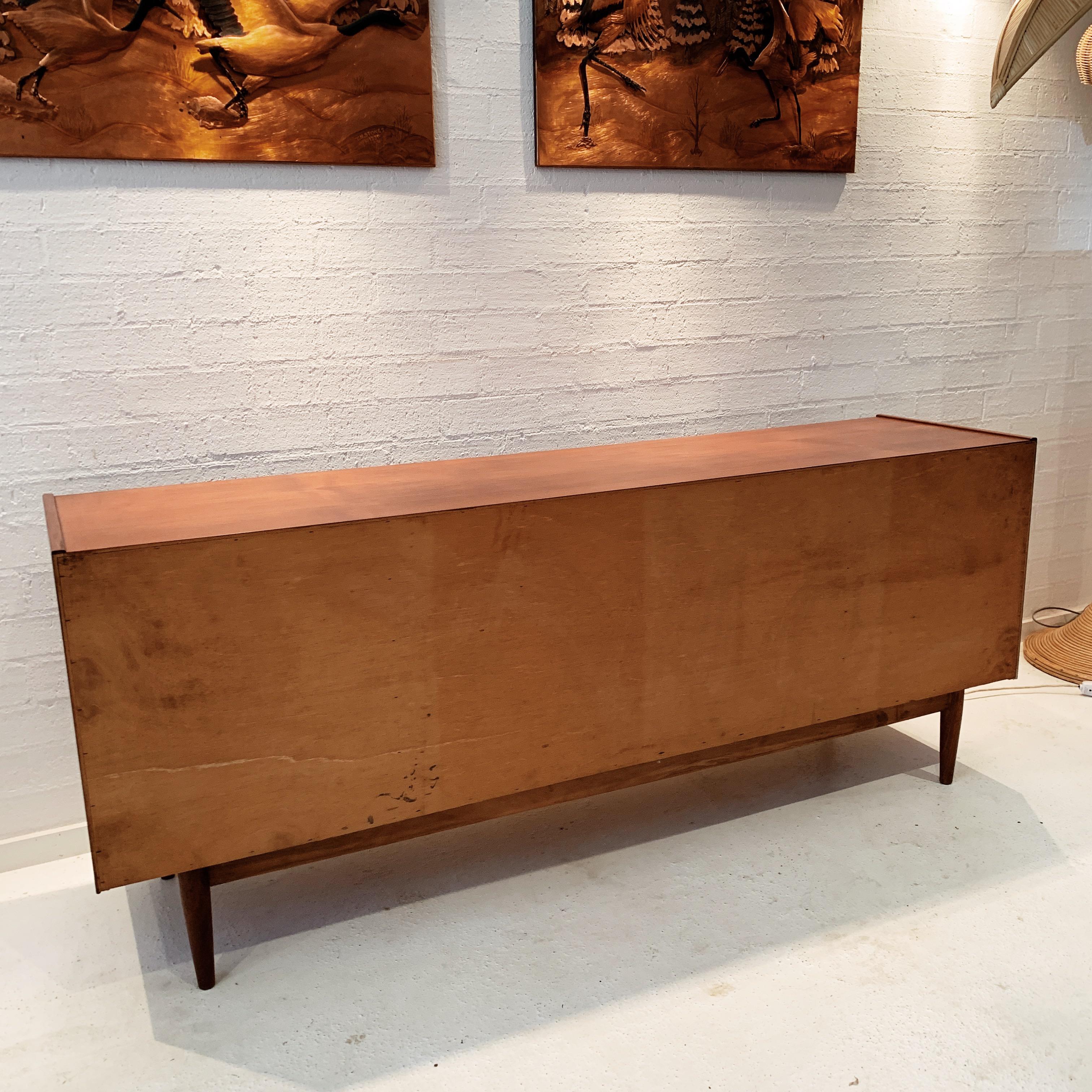 Australian Mid-Century Modern Parker Furniture Nordic Collection Teak Sideboard For Sale 7