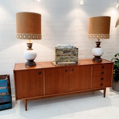 Australian Mid-Century Modern Parker Furniture Nordic Collection Teak Sideboard