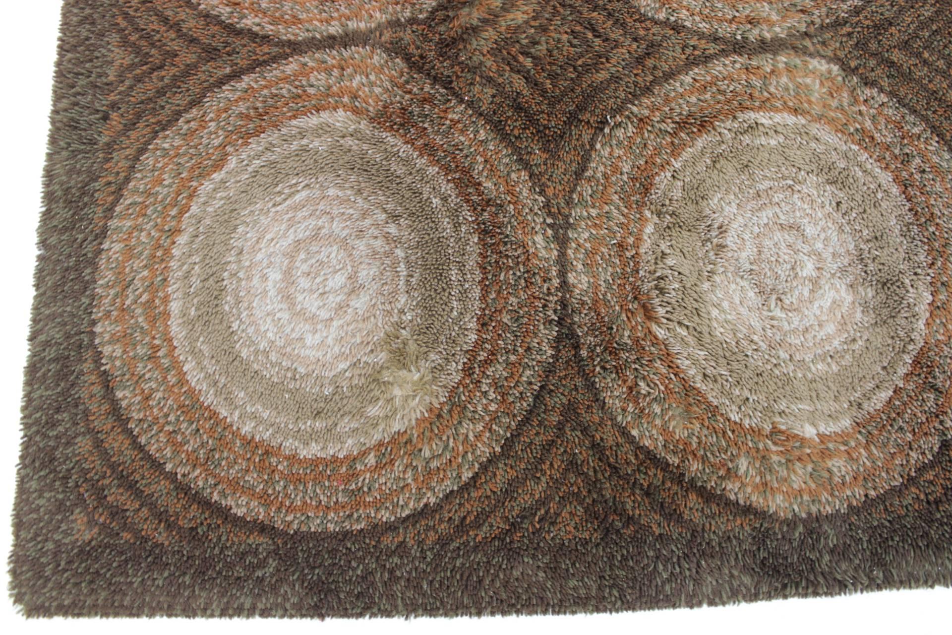 Scandinavian Style Carpet/Rug In Good Condition For Sale In Praha, CZ