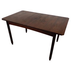 Scandinavian Style Extendable Table in Rosewood and Rosewood Feather