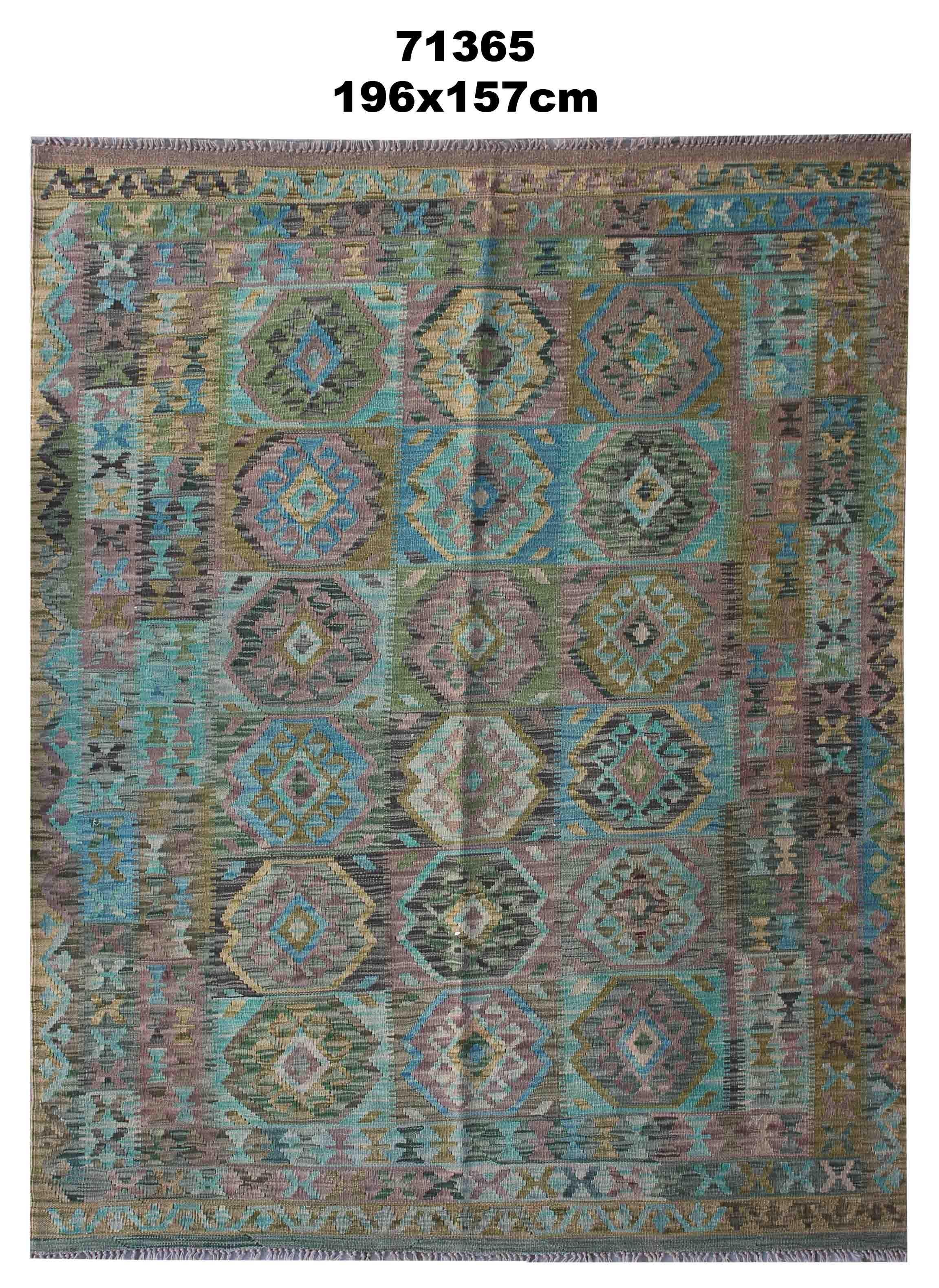 Scandinavian Style Kilim Rug Handmade Carpet Coffee Brown Geometric Rug For Sale 9
