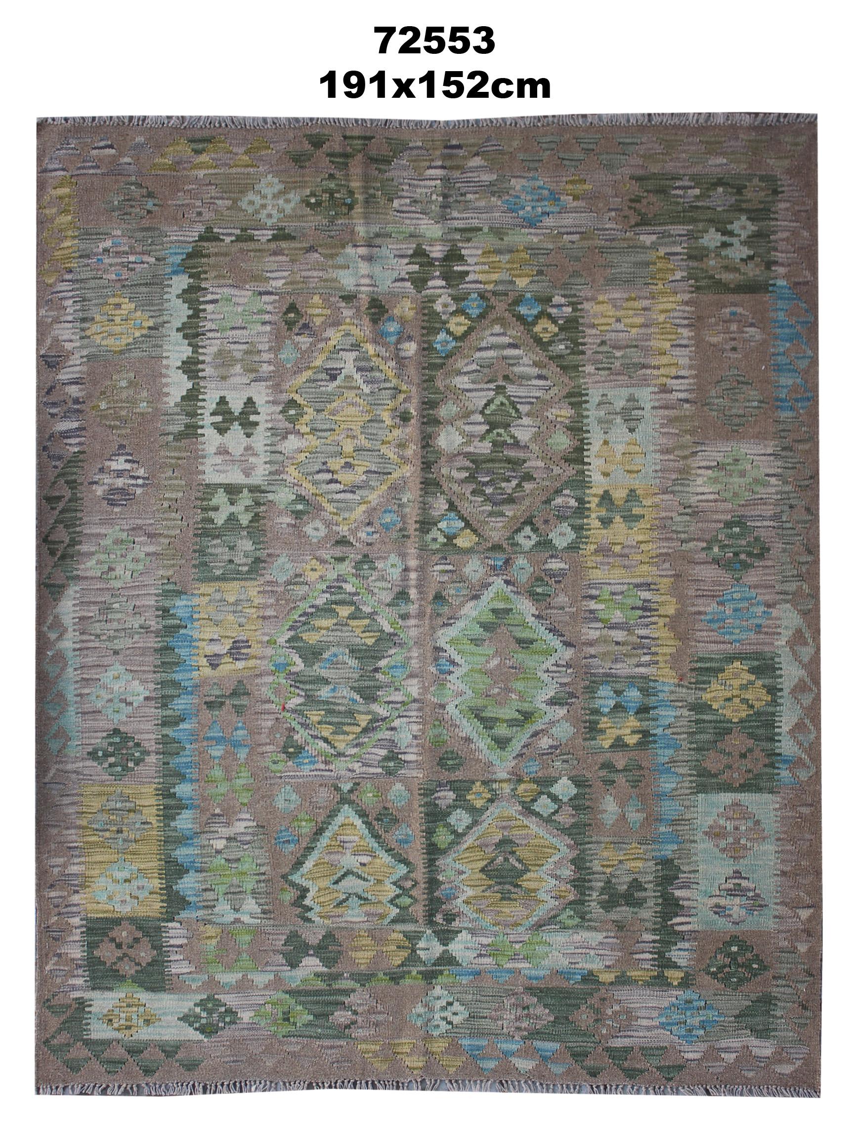 Scandinavian Style Kilim Rug Handmade Carpet Coffee Brown Geometric Rug For Sale 10