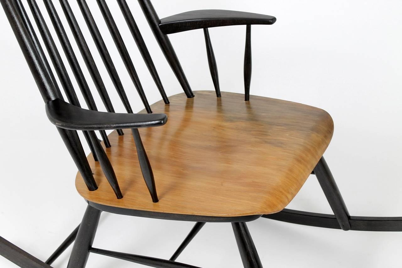 scandinavian design rocking chair