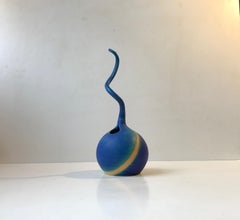 Scandinavian Surreal Ceramic Sculpture, Vase, 1970s