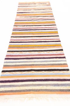Scandinavian Swedish Kilim Mid-Century