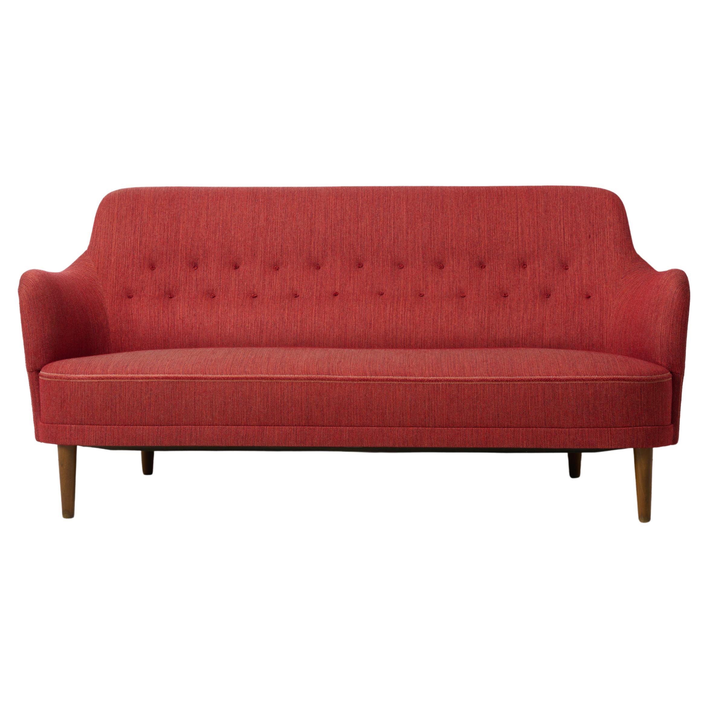 Scandinavian Swedish Modern Sofa “Samsas” by Carl Malmsten for O.H Sjögren For Sale