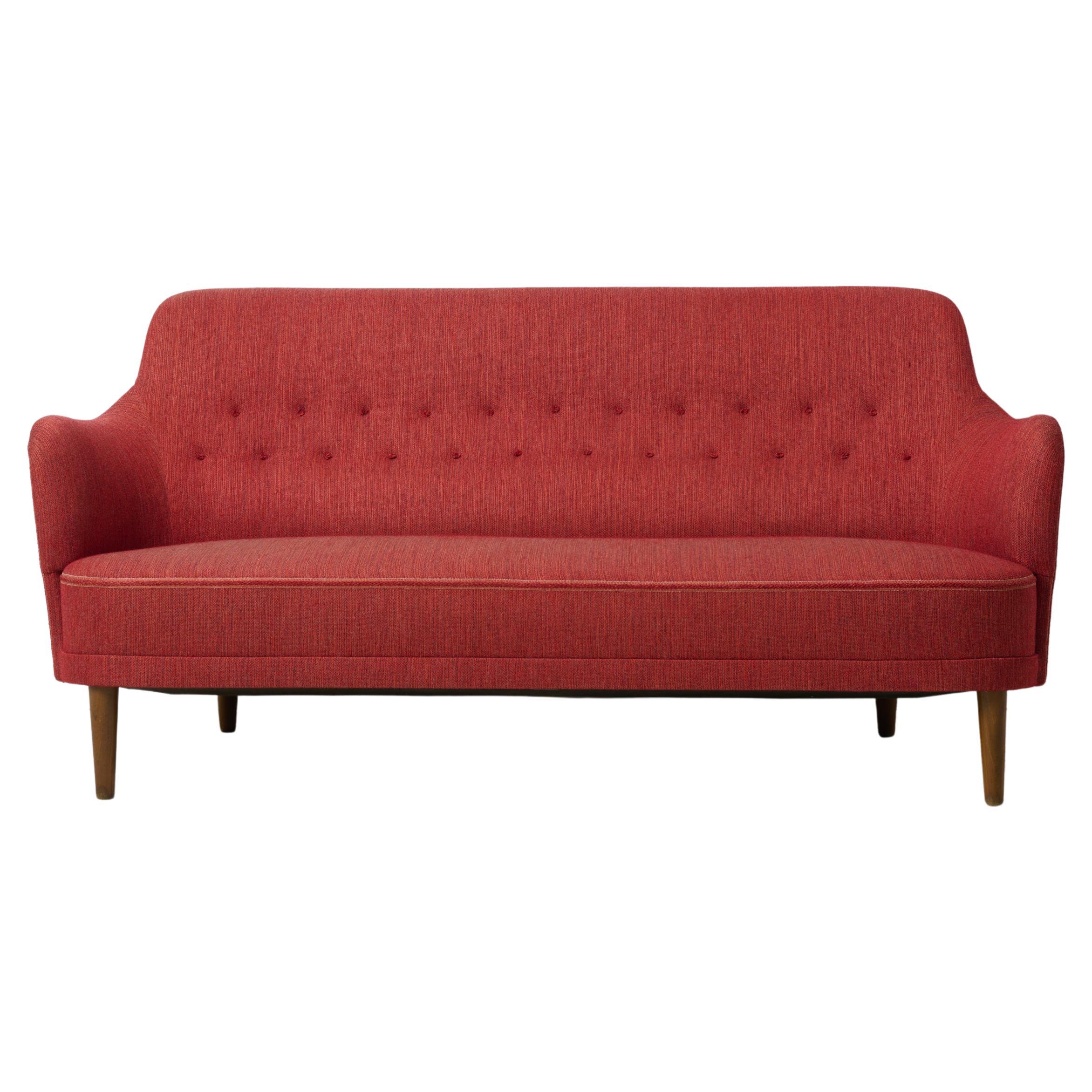 Scandinavian Swedish Modern Sofa “Samsas” by Carl Malmsten for O.H Sjögren