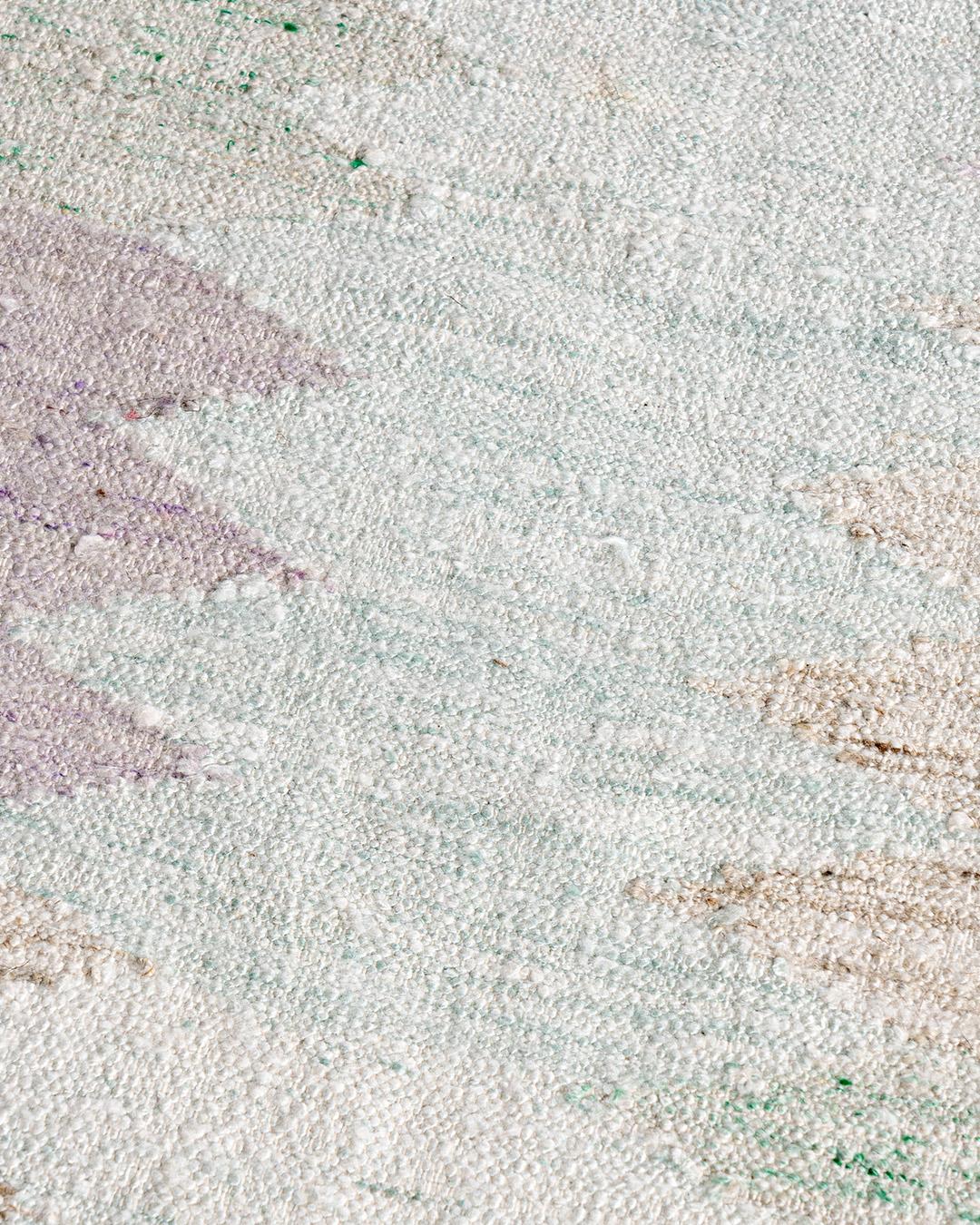 Tapis déco scandinave de style suédois à tissage plat 8' x 10' en vente 2