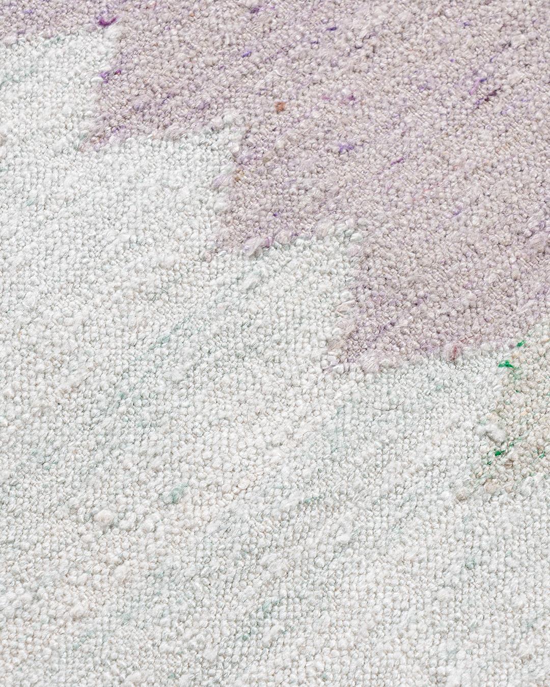 Indien Tapis déco scandinave de style suédois à tissage plat 8' x 10' en vente