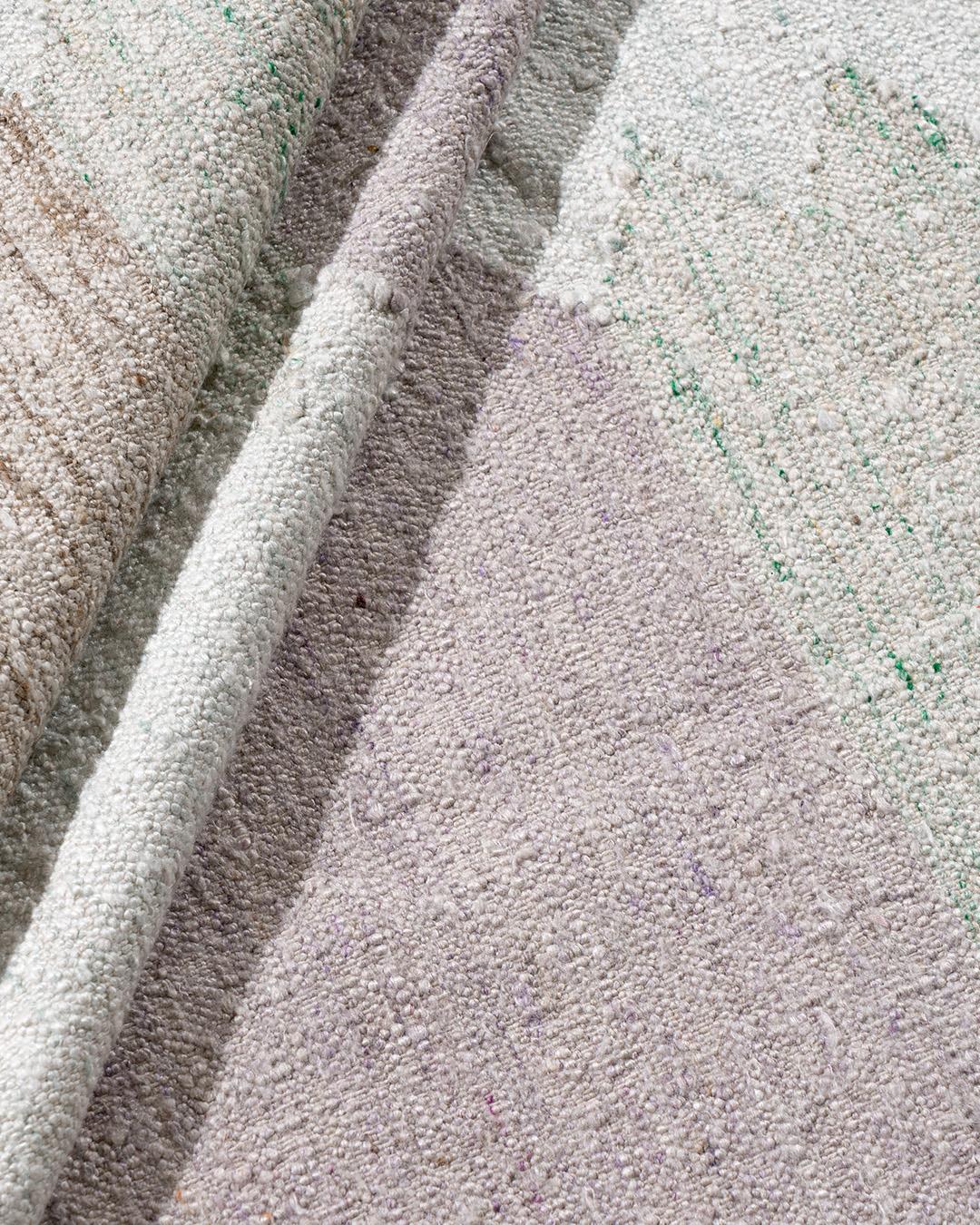 Tissé à la main Tapis déco scandinave de style suédois à tissage plat 8' x 10' en vente