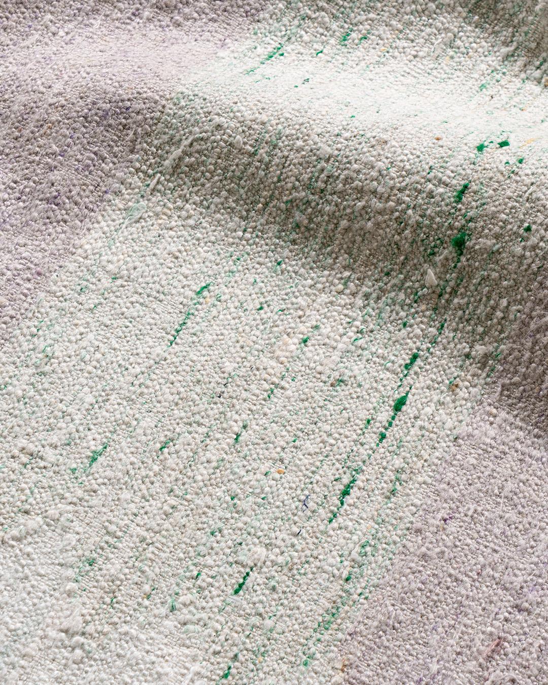 XXIe siècle et contemporain Tapis déco scandinave de style suédois à tissage plat 8' x 10' en vente