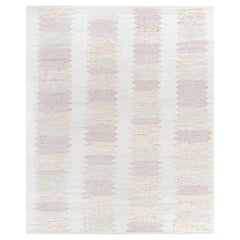 Skandinavisches Flachgewebe im schwedischen Stil  Deko-Teppich  8' x 10'