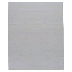 Tappeto Scandinavo Stile Svedese a Trama Piatta Deco Avorio Grigio Blu 10'1 x 13'6
