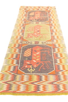 Scandinavian Swedish Textile Horse Design