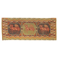 Scandinavian Swedish Textile Horse Design