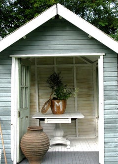 Scandinavian Table, 18th Century Table, Swedish Centre Table, Side Table Painted