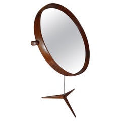 Scandinavian Table Mirror by Luxus (Uno & Osten Kristiansson), 1960s.