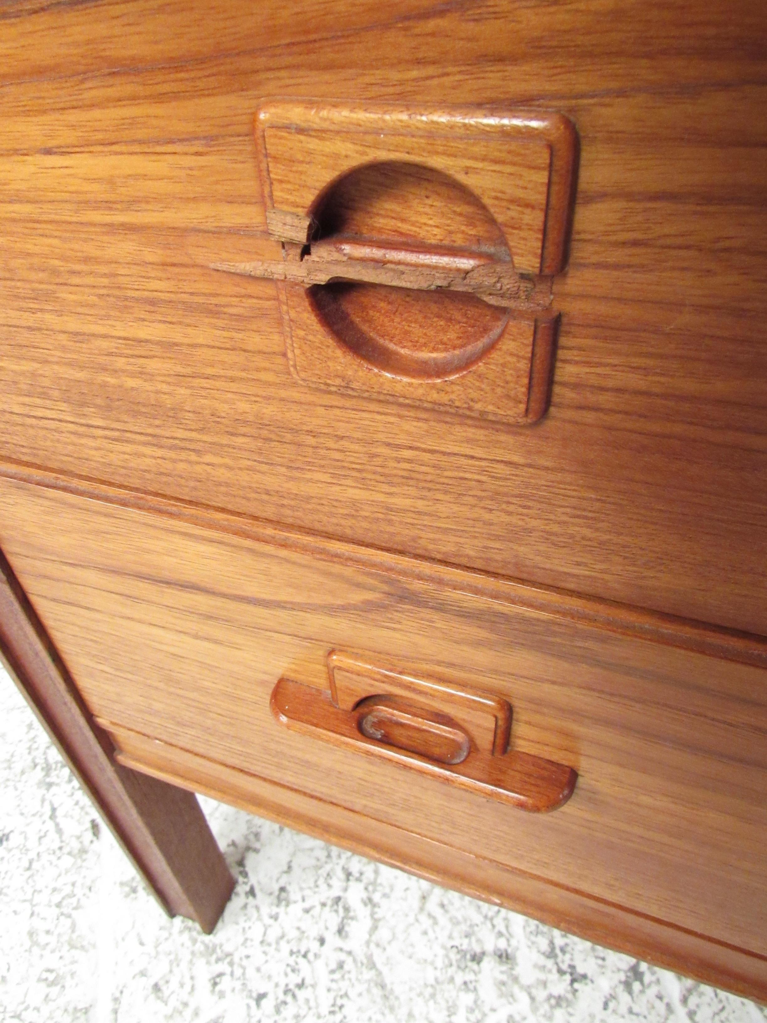 Scandinavian Teak Armoire by J Clausen for Brande Mobelfabrik 2