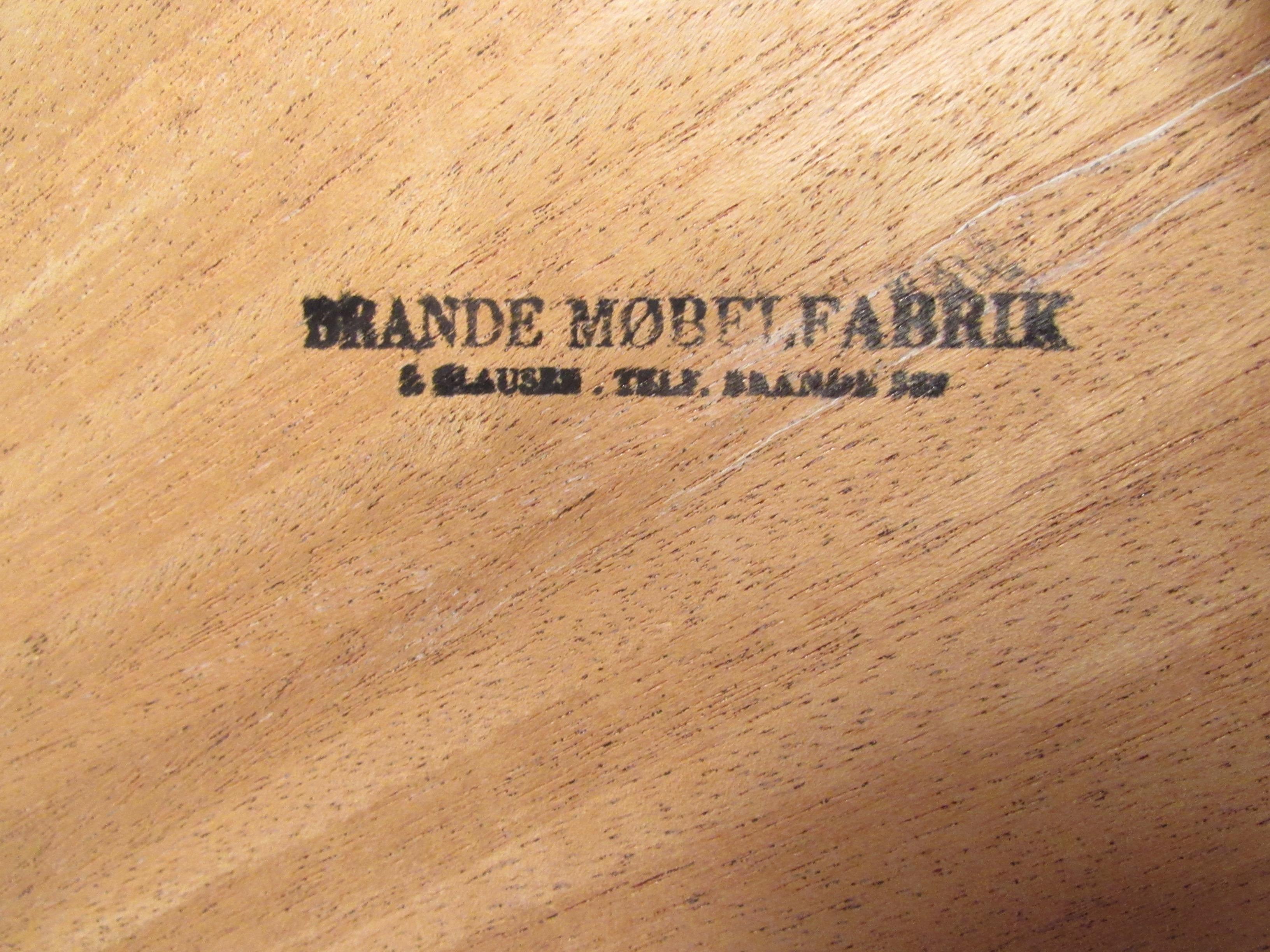 Scandinavian Teak Armoire by J Clausen for Brande Mobelfabrik 3