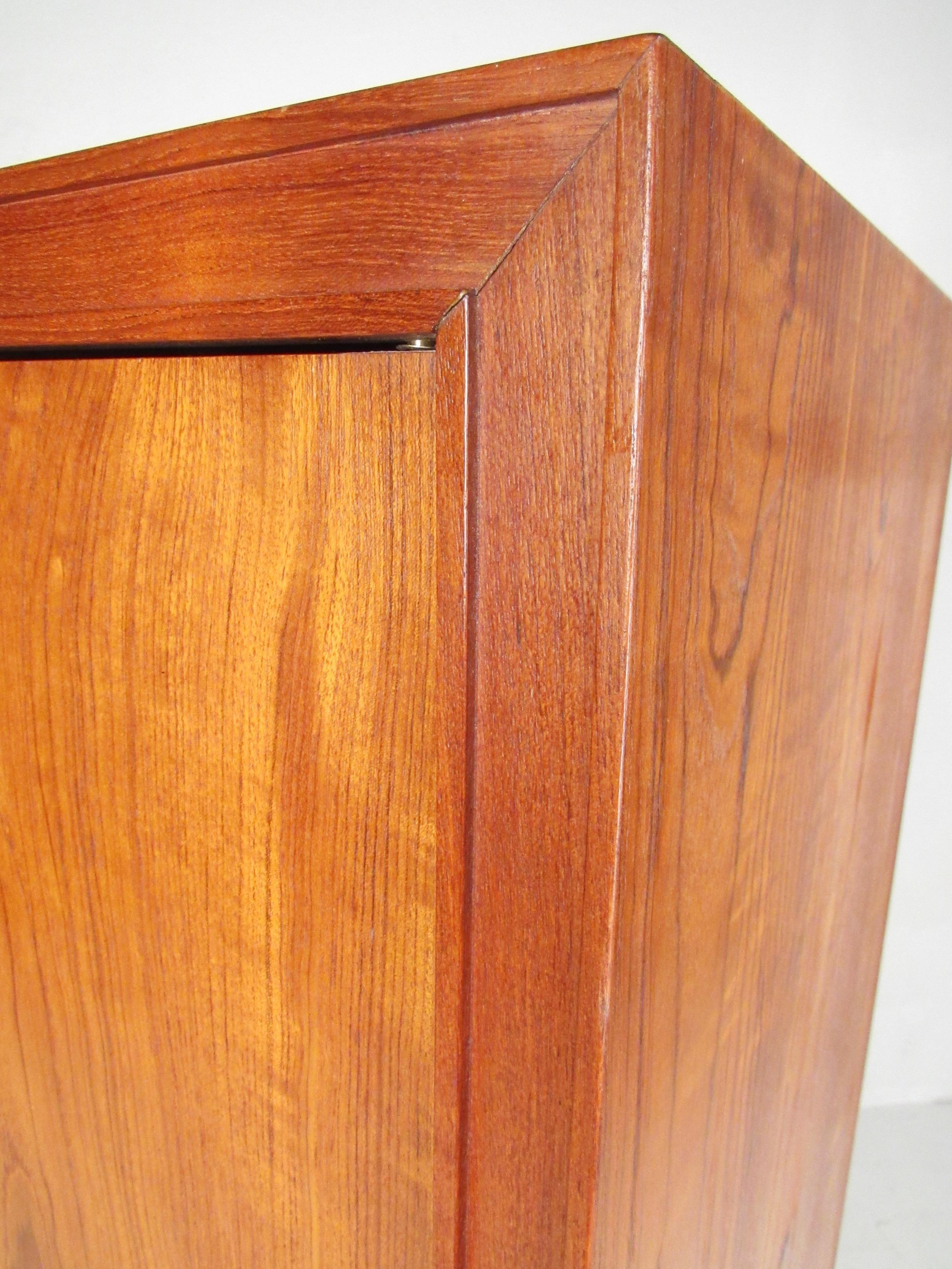 Scandinavian Teak Armoire by J Clausen for Brande Mobelfabrik 7