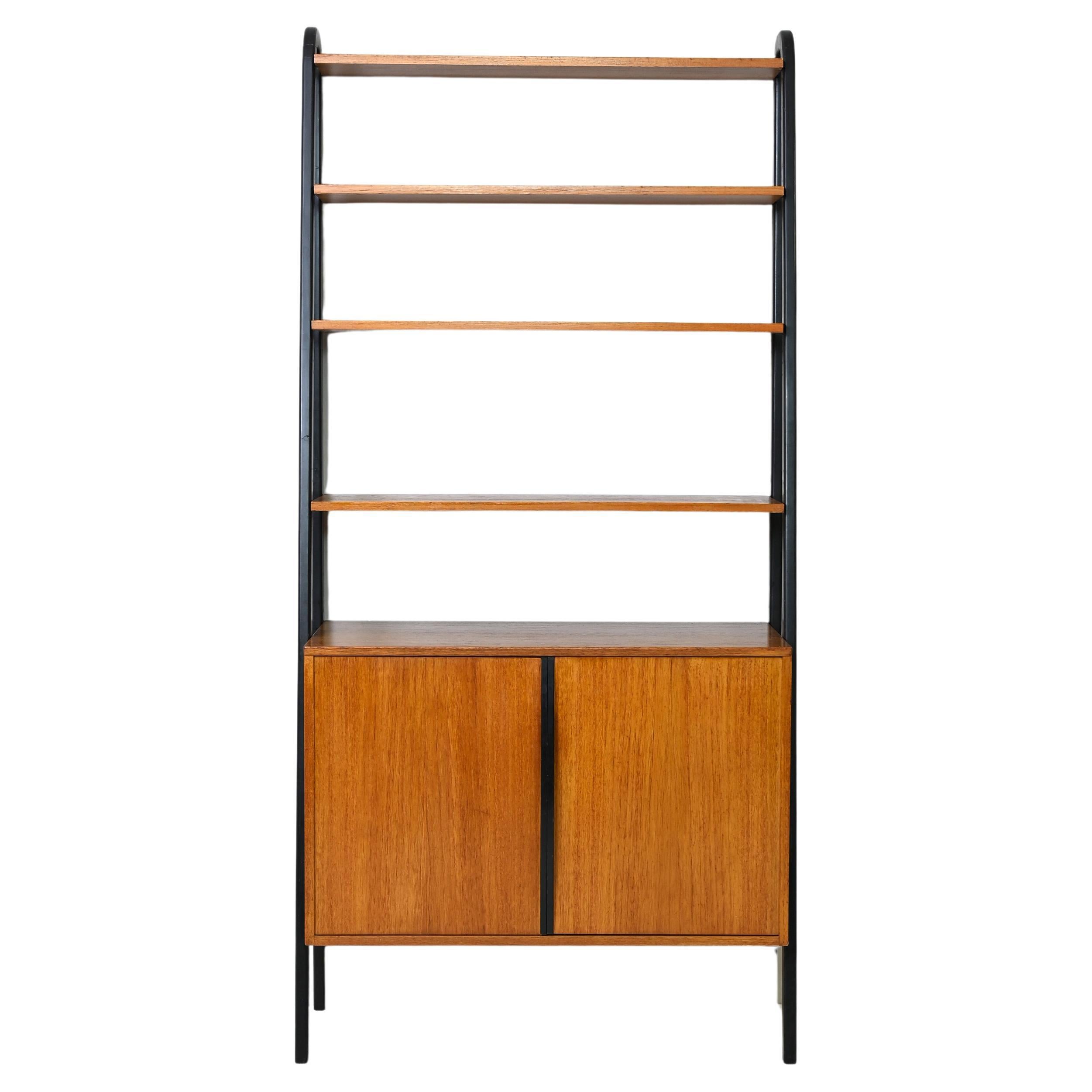 Johannes Sorth Teak Bookcase 1 For Sale at 1stDibs